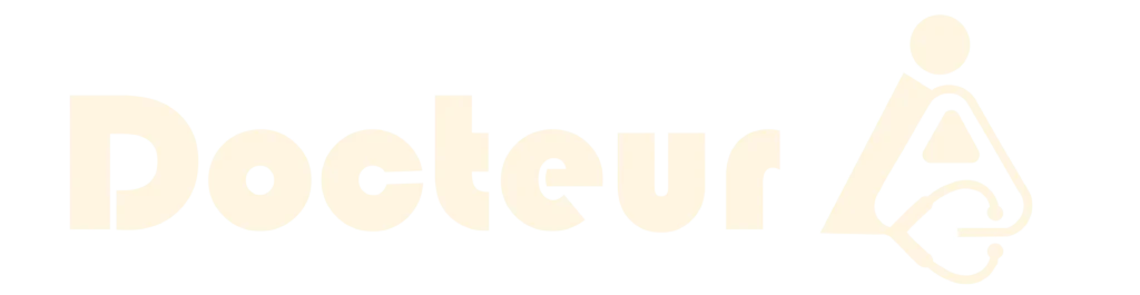Logo Docteur IA - Blanc crème