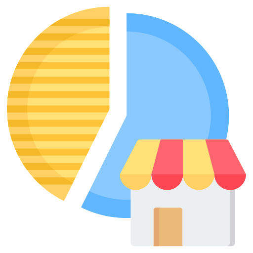 Pictogramme Part de marché avis google